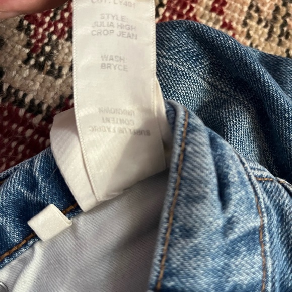 Reformation Julia High Crop Jeans - Picture 7 of 7